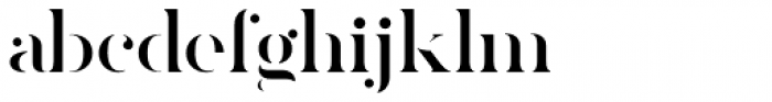Callisto Regular Font LOWERCASE
