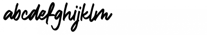 Callmounth Regular Font LOWERCASE