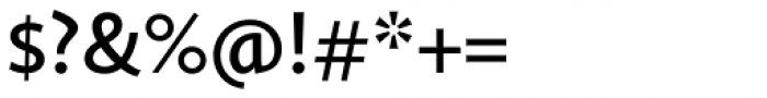 Calluna Sans SemiBold Font OTHER CHARS