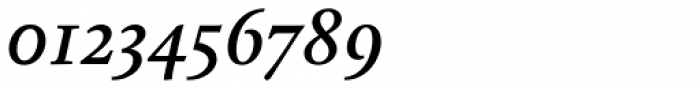 Calluna SemiBold Italic Font OTHER CHARS