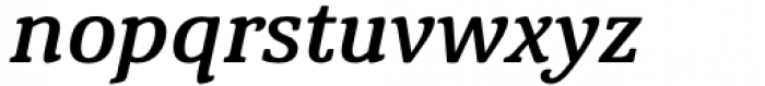 Calm Gray Bold Italic Font LOWERCASE