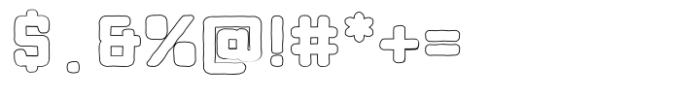 Calm Handline Black Font OTHER CHARS