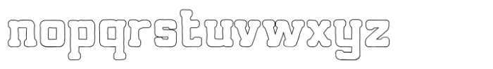 Calm Handline Black Font LOWERCASE