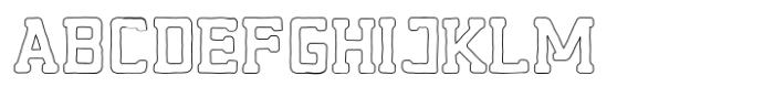 Calm Handline Regular Font UPPERCASE