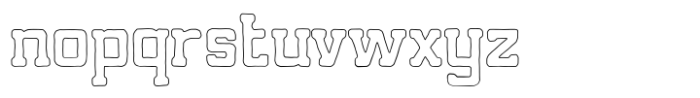 Calm Handline Regular Font LOWERCASE