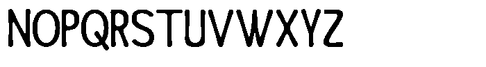 Calm Notes Regular Font UPPERCASE