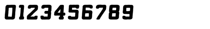 Calm Slant Black Oblique Font OTHER CHARS