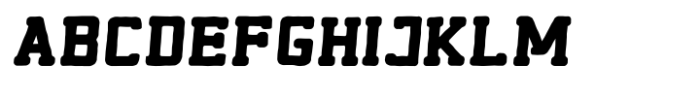 Calm Slant Black Oblique Font
