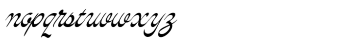 Calmias Font LOWERCASE