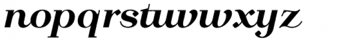 Calmius Bold Italic Font LOWERCASE