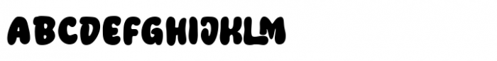 Calmoon Regular Font LOWERCASE