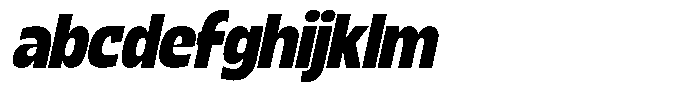 Calogen Bold Condensed Italic FONT