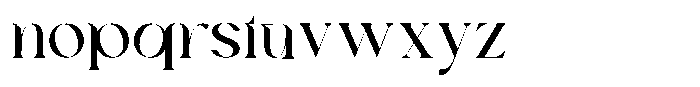 Calore Serif Bold Font LOWERCASE