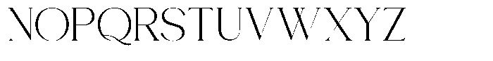 Calore Serif Extra Light Font UPPERCASE