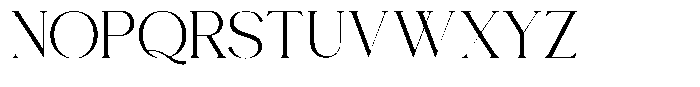 Calore Serif Light Font UPPERCASE