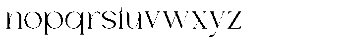 Calore Serif Light Font LOWERCASE