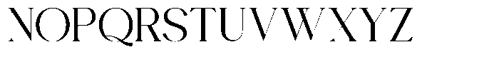 Calore Serif Medium Font UPPERCASE