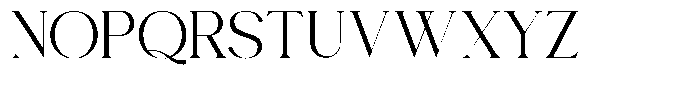 Calore Serif Regular Font UPPERCASE