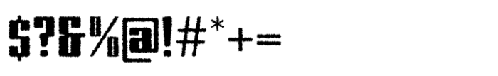 Calpina Rough Regular Font OTHER CHARS