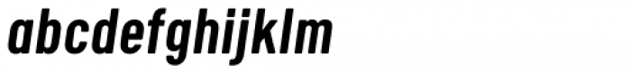 Calps Slim Medium Italic Font LOWERCASE
