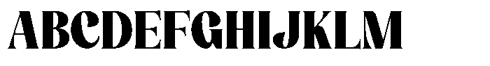Caltine Guadi Font UPPERCASE