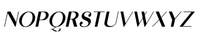 Calton Elegance Italic Font UPPERCASE