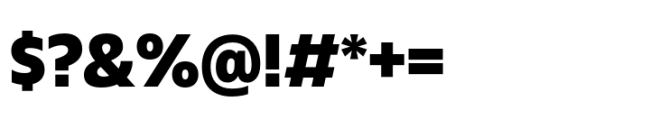 Calton Extra Bold Font OTHER CHARS