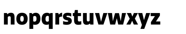 Calton Extra Bold Font LOWERCASE