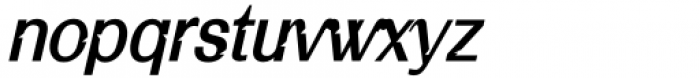 Calton Hosvesk Bold Italic Font LOWERCASE