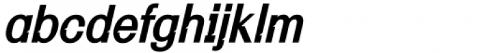 Calton Hosvesk Extra Bold Italic Font LOWERCASE