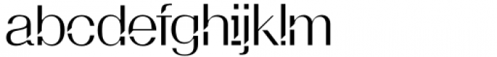 Calton Hosvesk Thin Font LOWERCASE