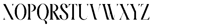 Calvigan Regular Font UPPERCASE