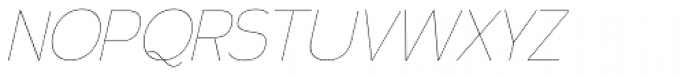 Calvin Hairline Italic Font UPPERCASE