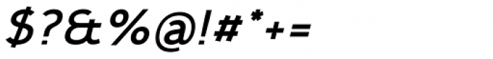 Calvin Medium Italic Font OTHER CHARS