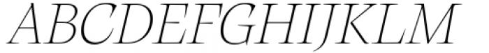 Calvino Grande Italic Variable Font UPPERCASE