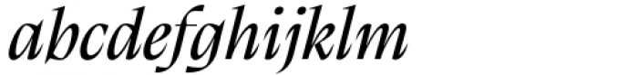 Calvino Grande Italic Font LOWERCASE