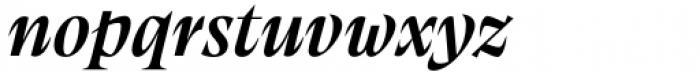 Calvino Grande Semibold Italic Font LOWERCASE