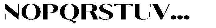 Calvion Sans Calvion Black Expanded Font UPPERCASE