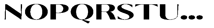 Calvion Sans Calvion Black Extra Expanded Font UPPERCASE