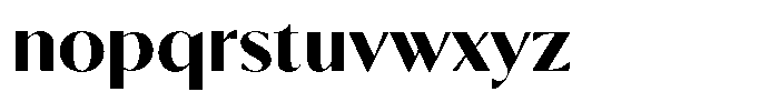 Calvion Sans Calvion Black Font LOWERCASE
