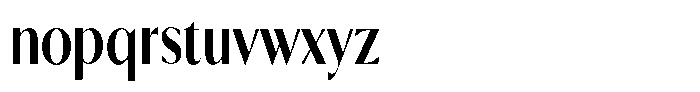 Calvion Sans Calvion Bold Condensed Font LOWERCASE
