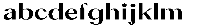 Calvion Sans Calvion Bold Expanded FONT