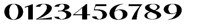 Calvion Sans Calvion Bold Extra Expanded Font OTHER CHARS