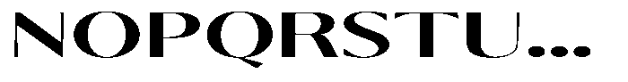 Calvion Sans Calvion Bold Extra Expanded Font UPPERCASE