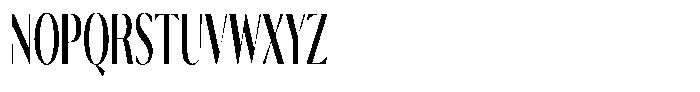Calvion Sans Calvion Bold Ultra Condensed Font UPPERCASE