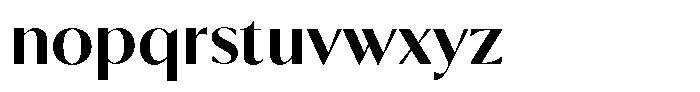 Calvion Sans Calvion Bold Font LOWERCASE