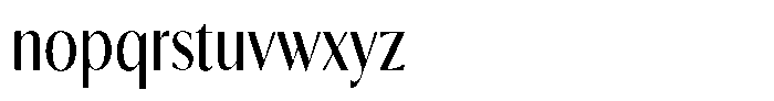 Calvion Sans Calvion Condensed Font LOWERCASE