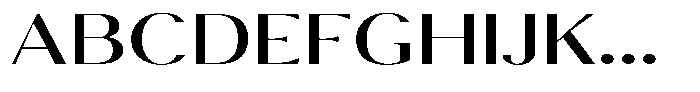 Calvion Sans Calvion Expanded Font UPPERCASE