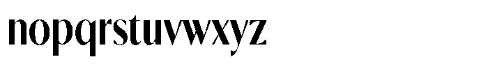 Calvion Sans Calvion Extra Bold Condensed Font LOWERCASE