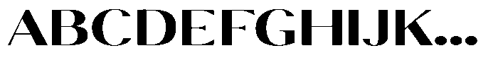 Calvion Sans Calvion Extra Bold Expanded Font UPPERCASE